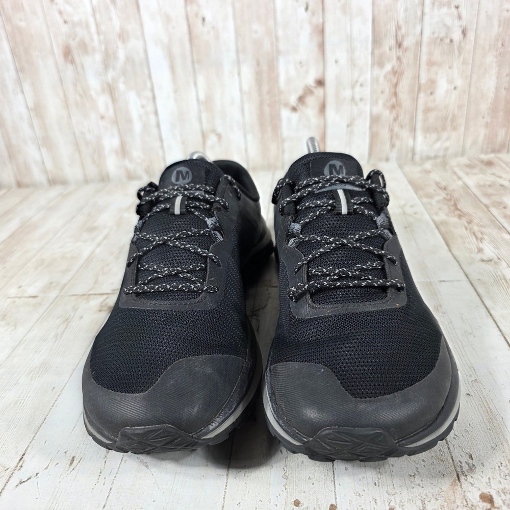 Merrell MTL Skyfire Mens Black Grey Trail Running Shoes J066359 Vibram Size 9.5 - Picture 4 of 8